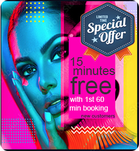 INTRODUCTORY OFFER - 15 MINUTES FREE - ASK IN STORE